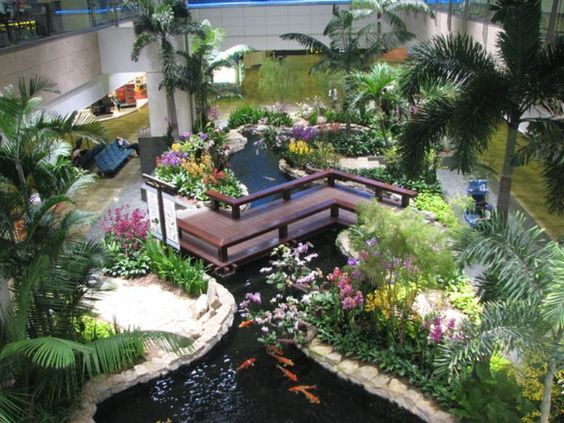 indoor japanese garden
